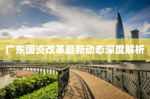 廣東國資改革最新動態(tài)深度解析