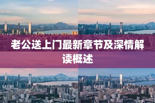 老公送上門最新章節(jié)及深情解讀概述