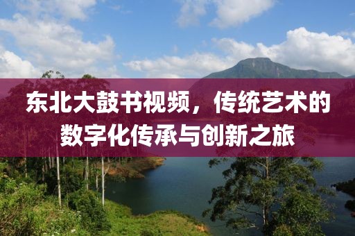 東北大鼓書視頻，傳統(tǒng)藝術的數(shù)字化傳承與創(chuàng)新之旅