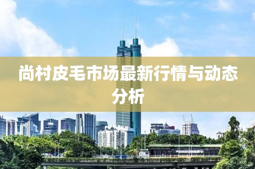 尚村皮毛市場最新行情與動態(tài)分析