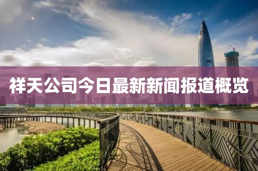 祥天公司今日最新新聞報道概覽