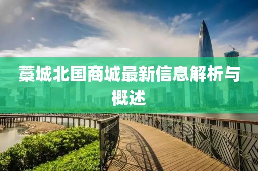 藁城北國商城最新信息解析與概述