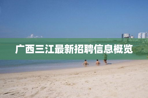 廣西三江最新招聘信息概覽
