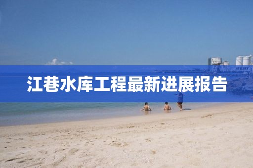 江巷水庫(kù)工程最新進(jìn)展報(bào)告