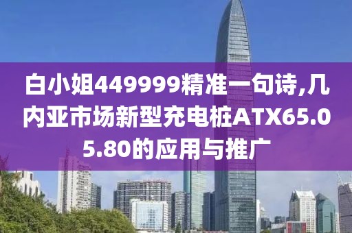 白小姐449999精準一句詩,幾內(nèi)亞市場新型充電樁ATX65.05.80的應用與推廣