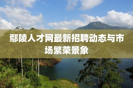 鄢陵人才網(wǎng)最新招聘動(dòng)態(tài)與市場(chǎng)繁榮景象