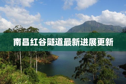 南昌紅谷隧道最新進展更新
