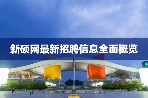 新碩網(wǎng)最新招聘信息全面概覽