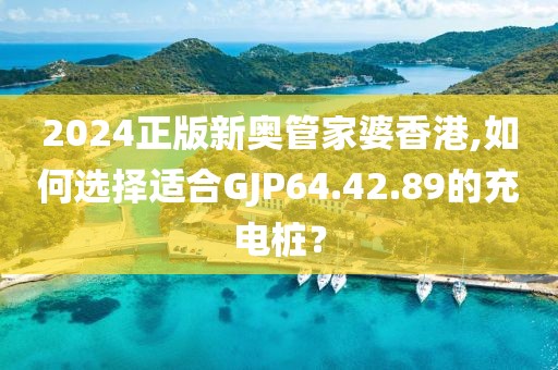 2024正版新奧管家婆香港,如何選擇適合GJP64.42.89的充電樁？