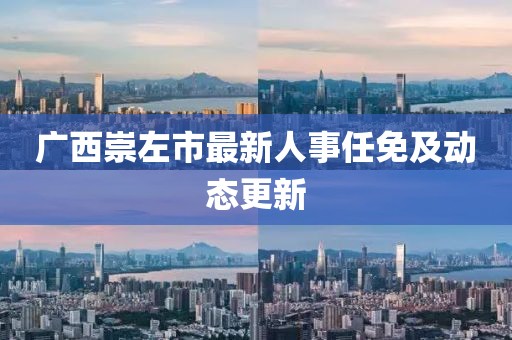 廣西崇左市最新人事任免及動態(tài)更新