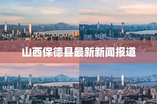 山西保德縣最新新聞報道