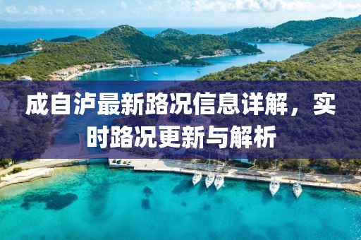 成自瀘最新路況信息詳解，實(shí)時(shí)路況更新與解析