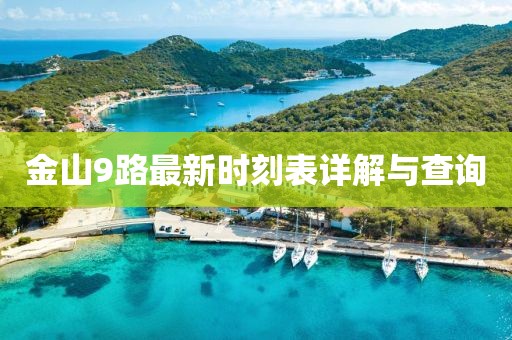 金山9路最新時(shí)刻表詳解與查詢