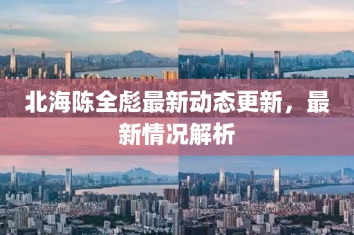北海陳全彪最新動(dòng)態(tài)更新，最新情況解析