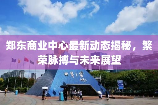 鄭東商業(yè)中心最新動(dòng)態(tài)揭秘，繁榮脈搏與未來展望
