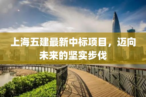 上海五建最新中標(biāo)項(xiàng)目，邁向未來的堅(jiān)實(shí)步伐