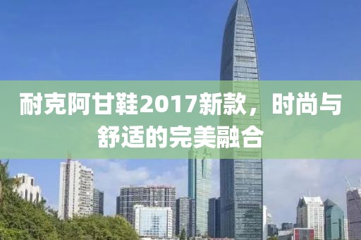 耐克阿甘鞋2017新款，時(shí)尚與舒適的完美融合