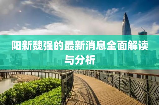 陽(yáng)新魏強(qiáng)的最新消息全面解讀與分析