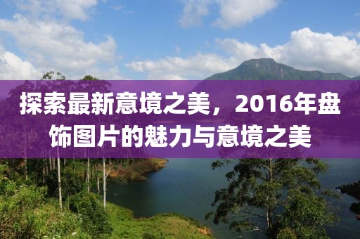 探索最新意境之美，2016年盤飾圖片的魅力與意境之美