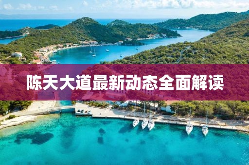 陳天大道最新動(dòng)態(tài)全面解讀