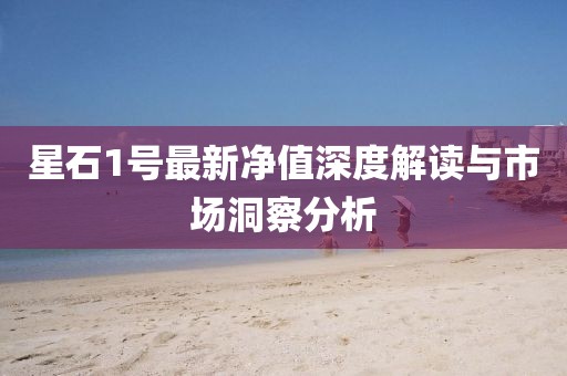 星石1號(hào)最新凈值深度解讀與市場(chǎng)洞察分析