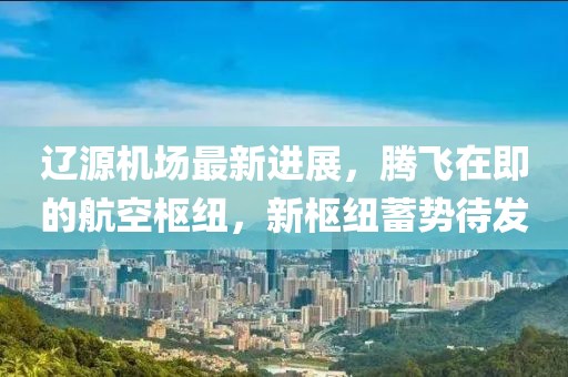 遼源機(jī)場最新進(jìn)展，騰飛在即的航空樞紐，新樞紐蓄勢待發(fā)
