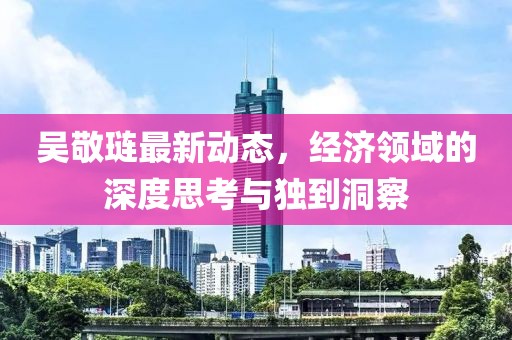 吳敬璉最新動(dòng)態(tài)，經(jīng)濟(jì)領(lǐng)域的深度思考與獨(dú)到洞察