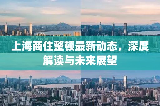 上海商住整頓最新動(dòng)態(tài)，深度解讀與未來展望