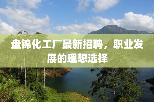 盤錦化工廠最新招聘，職業(yè)發(fā)展的理想選擇