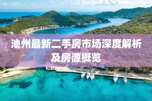 池州最新二手房市場(chǎng)深度解析及房源概覽