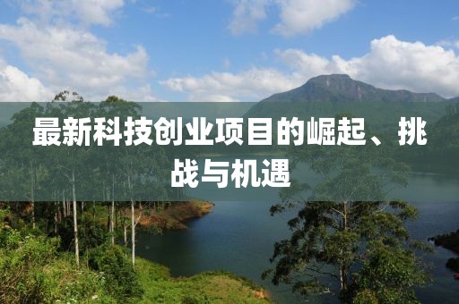 最新科技創(chuàng)業(yè)項(xiàng)目的崛起、挑戰(zhàn)與機(jī)遇