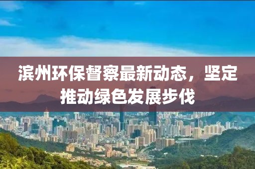 濱州環(huán)保督察最新動態(tài)，堅定推動綠色發(fā)展步伐