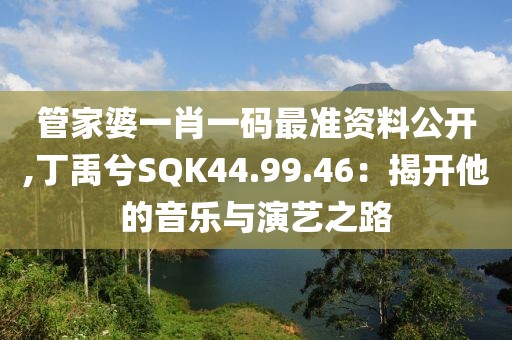 管家婆一肖一碼最準(zhǔn)資料公開,丁禹兮SQK44.99.46：揭開他的音樂(lè)與演藝之路
