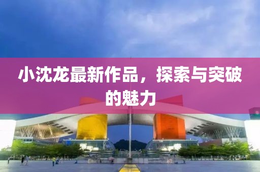 小沈龍最新作品，探索與突破的魅力