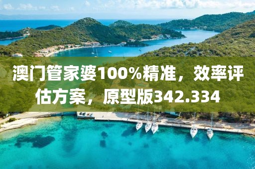澳門管家婆100%精準(zhǔn)，效率評(píng)估方案，原型版342.334