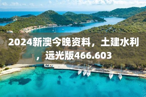 2024新澳今晚資料，土建水利，遠(yuǎn)光版466.603