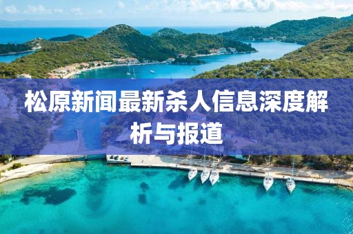 松原新聞最新殺人信息深度解析與報(bào)道