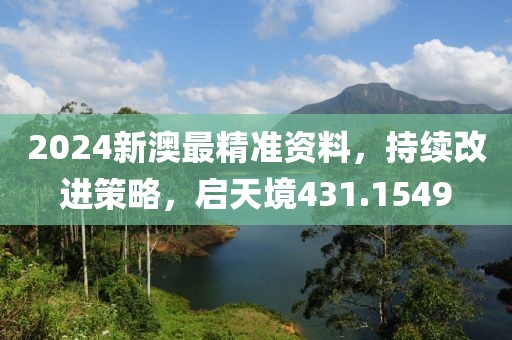 2024新澳最精準(zhǔn)資料，持續(xù)改進(jìn)策略，啟天境431.1549