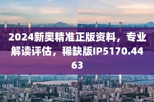 2024新奧精準正版資料，專業(yè)解讀評估，稀缺版IP5170.4463