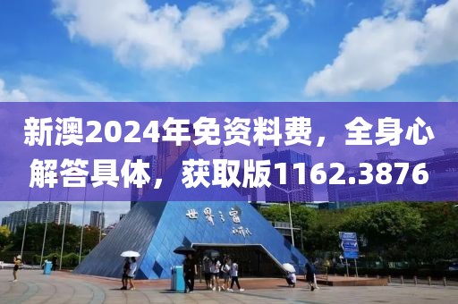 新澳2024年免資料費，全身心解答具體，獲取版1162.3876