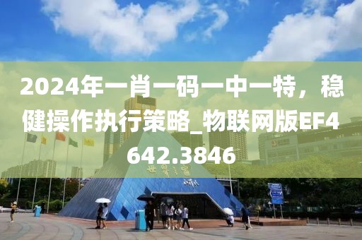 2024年一肖一碼一中一特，穩(wěn)健操作執(zhí)行策略_物聯(lián)網(wǎng)版EF4642.3846