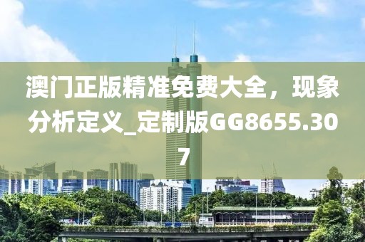 澳門正版精準(zhǔn)免費(fèi)大全，現(xiàn)象分析定義_定制版GG8655.307